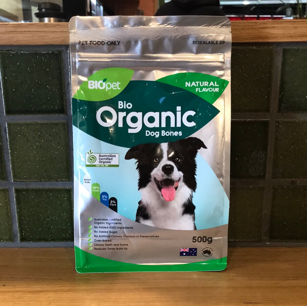 Biopet Dog Bones Organic 500g