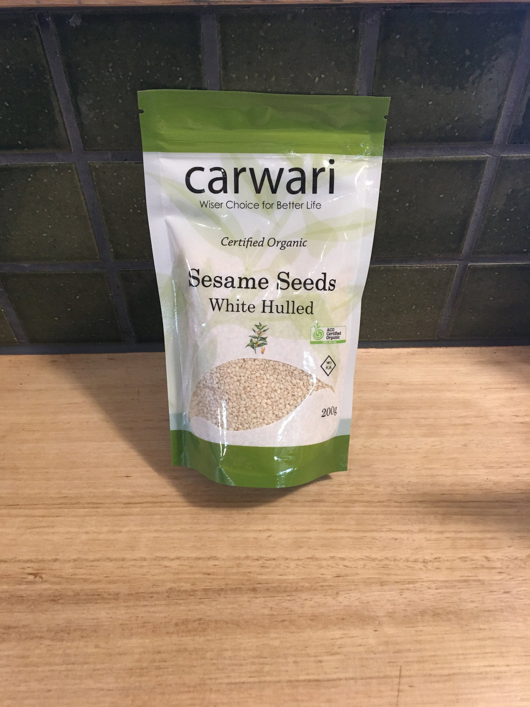 Cawari Sesame Seeds White Hulled 200g