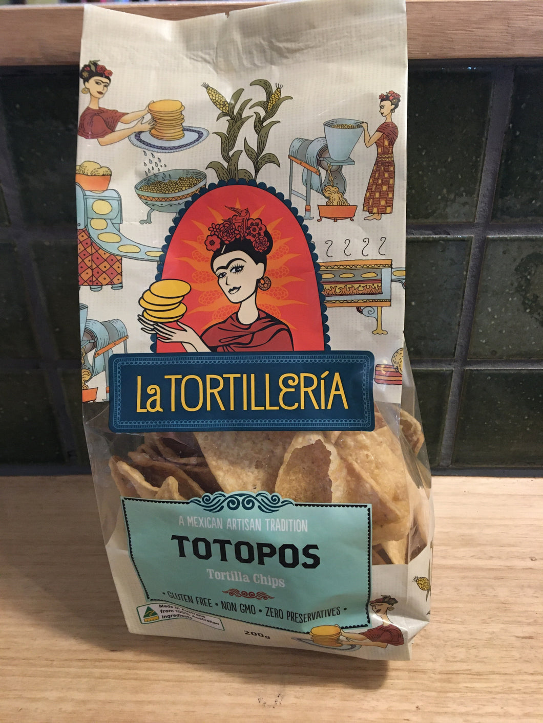La Tortilleria Tortilla Chips 200g
