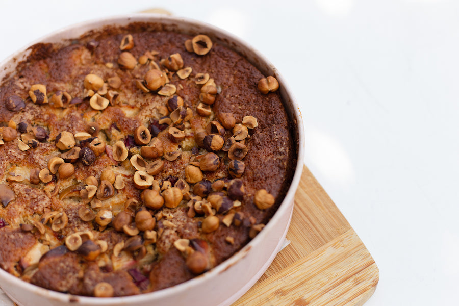 Recipe: Rhubarb and Apple Cake