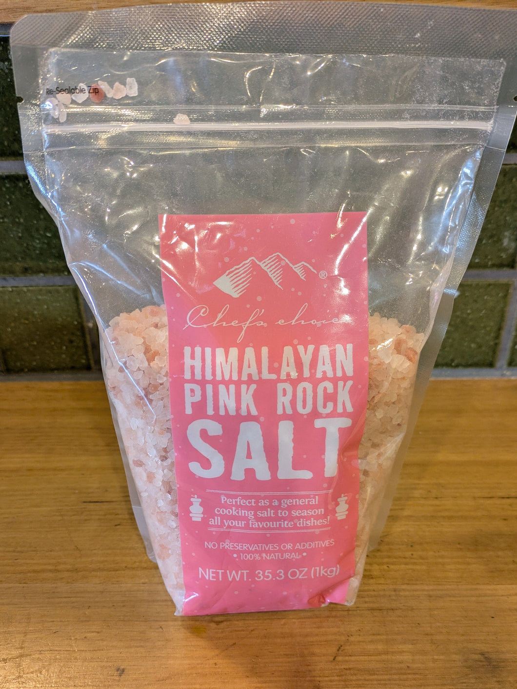 Chef's Choice Himalayan Pink Salt 1kg