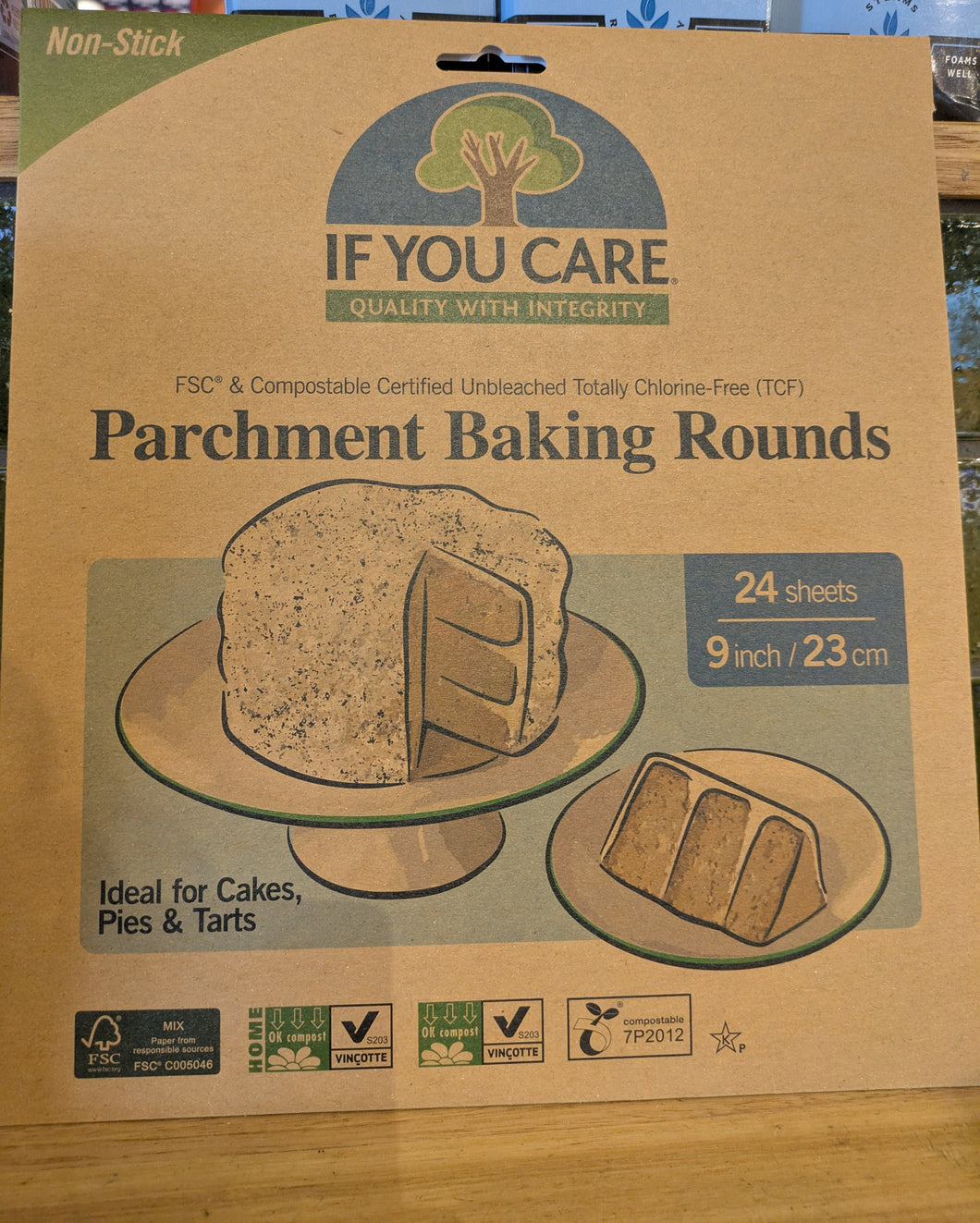 If You Care Parchment Baking Rounds 24pk
