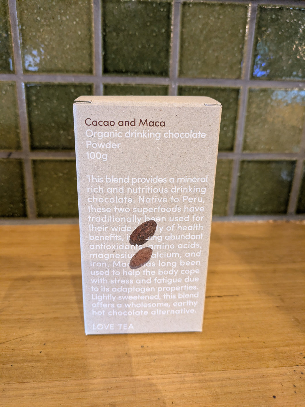 Love Tea Organic Cacao & Maca 100g