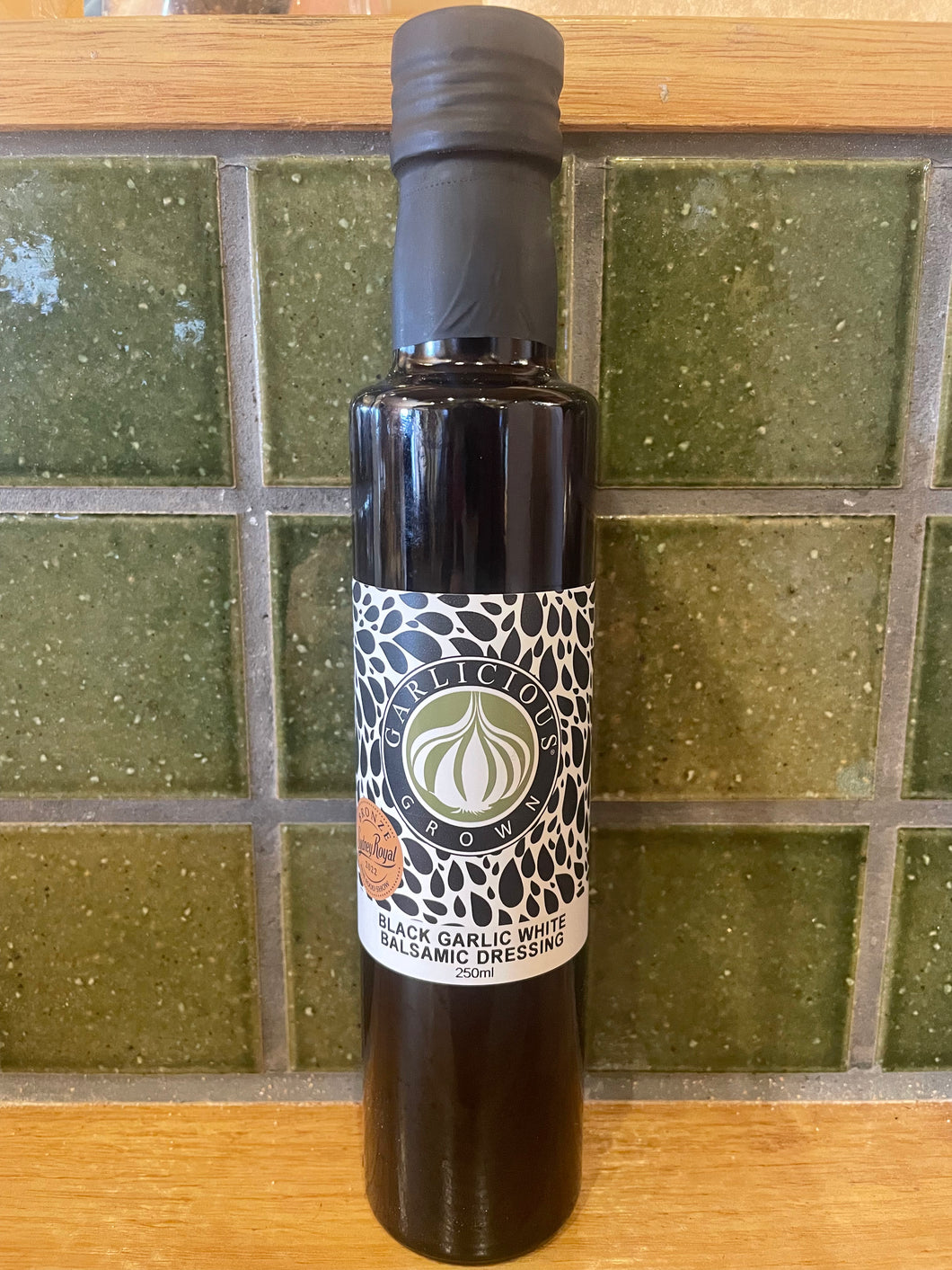 Garlicious Grown Black Garlic White Balsamic Dressing 250ml