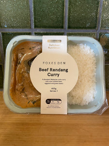Foxes Den Beef Rendang Curry 400g
