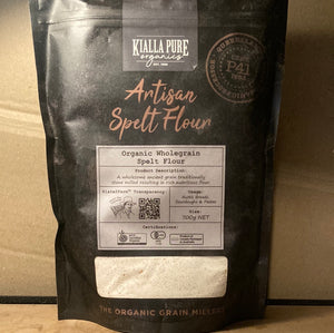 Kialla Pure Wholegrain Spelt Flour 700g