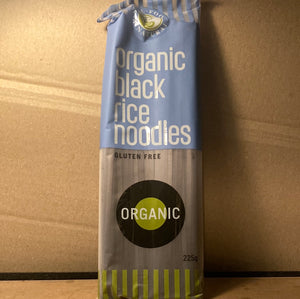 Spiral Black Rice Noodles Organic 225g