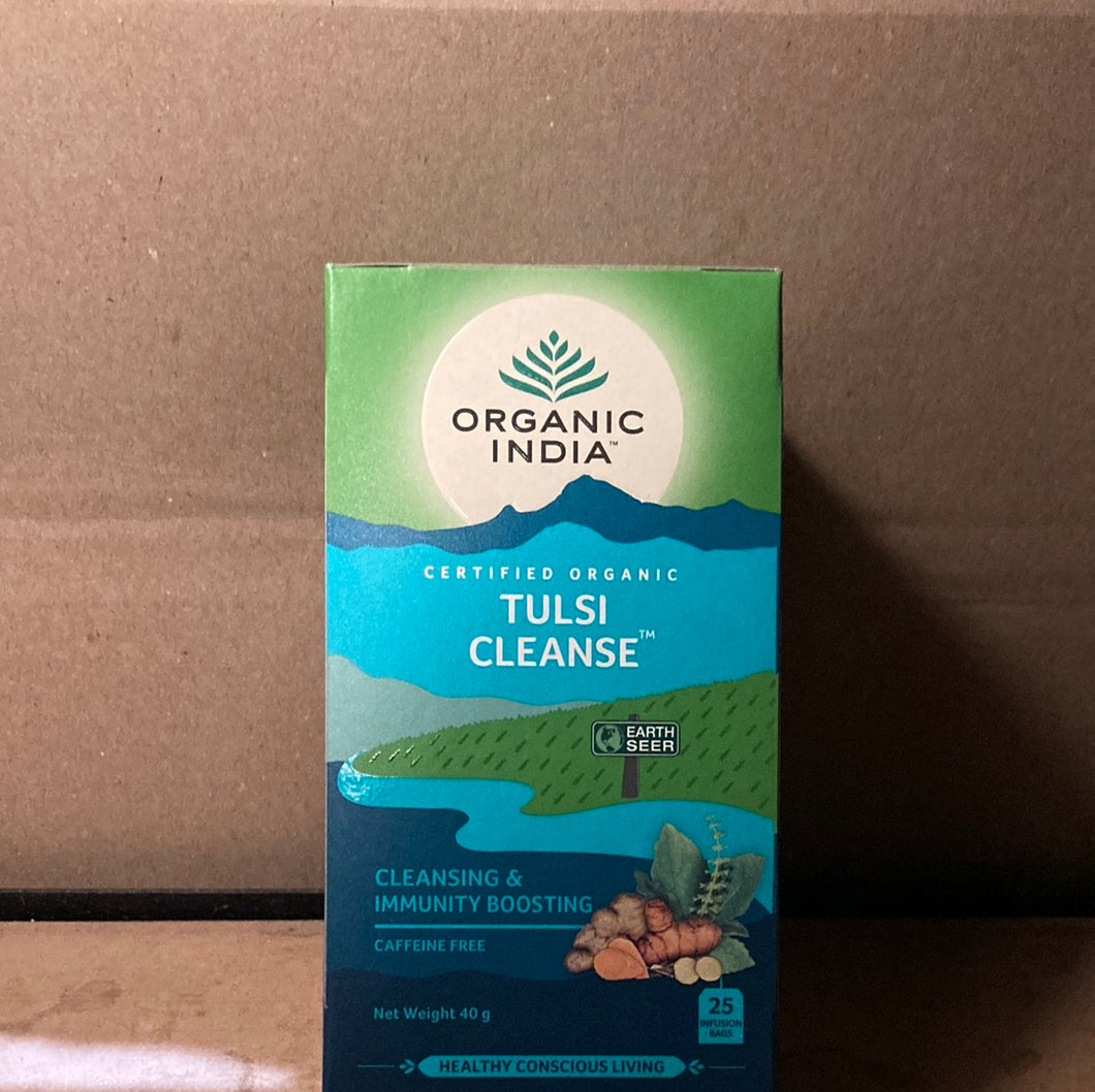 Organic India Tulsi Cleanse Tea Bags 25pk