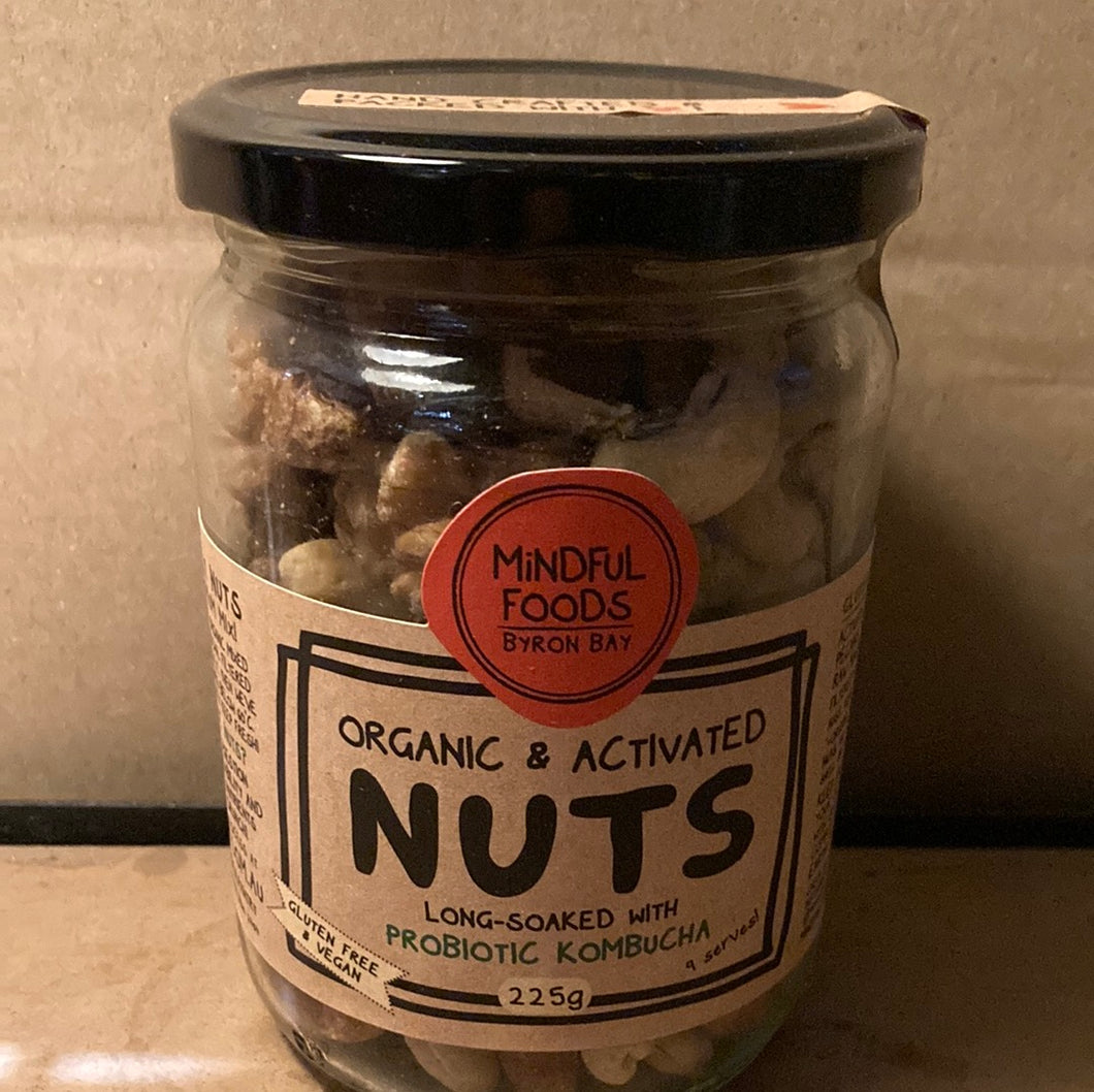 Mindful Foods Organic Activated Mixed Nuts 225g