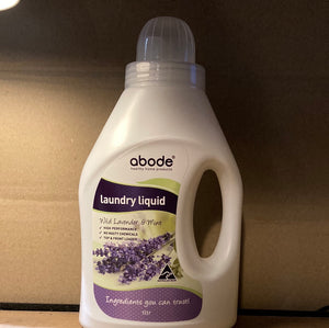 Abode Laundry Liquid Lavender & Mint 1L