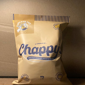 Chappy's Kettle Cooked Potato Chips Chicken Salt 80g
