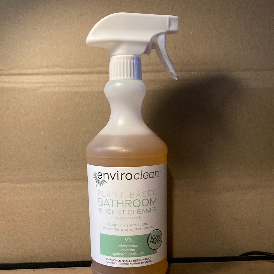 Enviro Clean Plant Based Bathroom & Toilet Cleaner 750ml