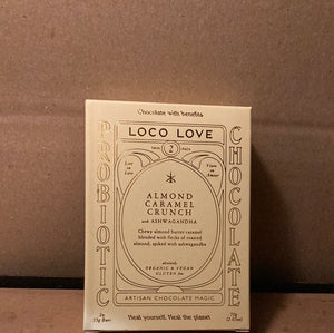 Loco Love Twin Almond Caramel Crunch Chocolate 70g
