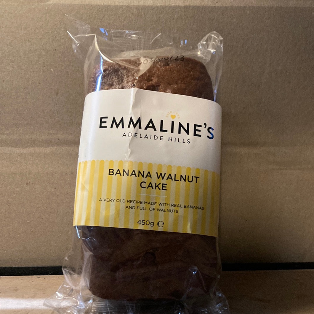 Emmaline's Adelaide Hills Banana Walnut Cake 450g