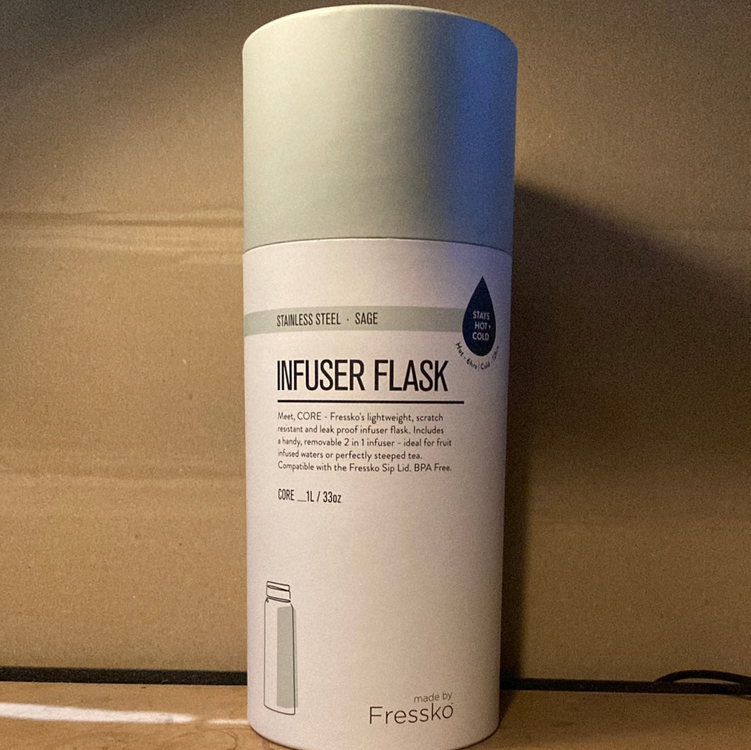 Fressko Core Infuser Flask Sage 1L