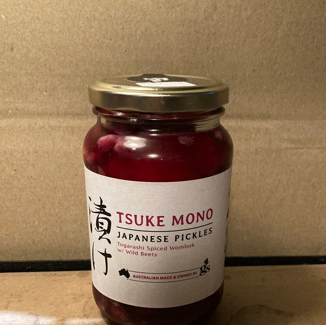 Tsuke Mono Togarashi Spiced Wombok w/ Wild Beets Japanese Pickles 400g
