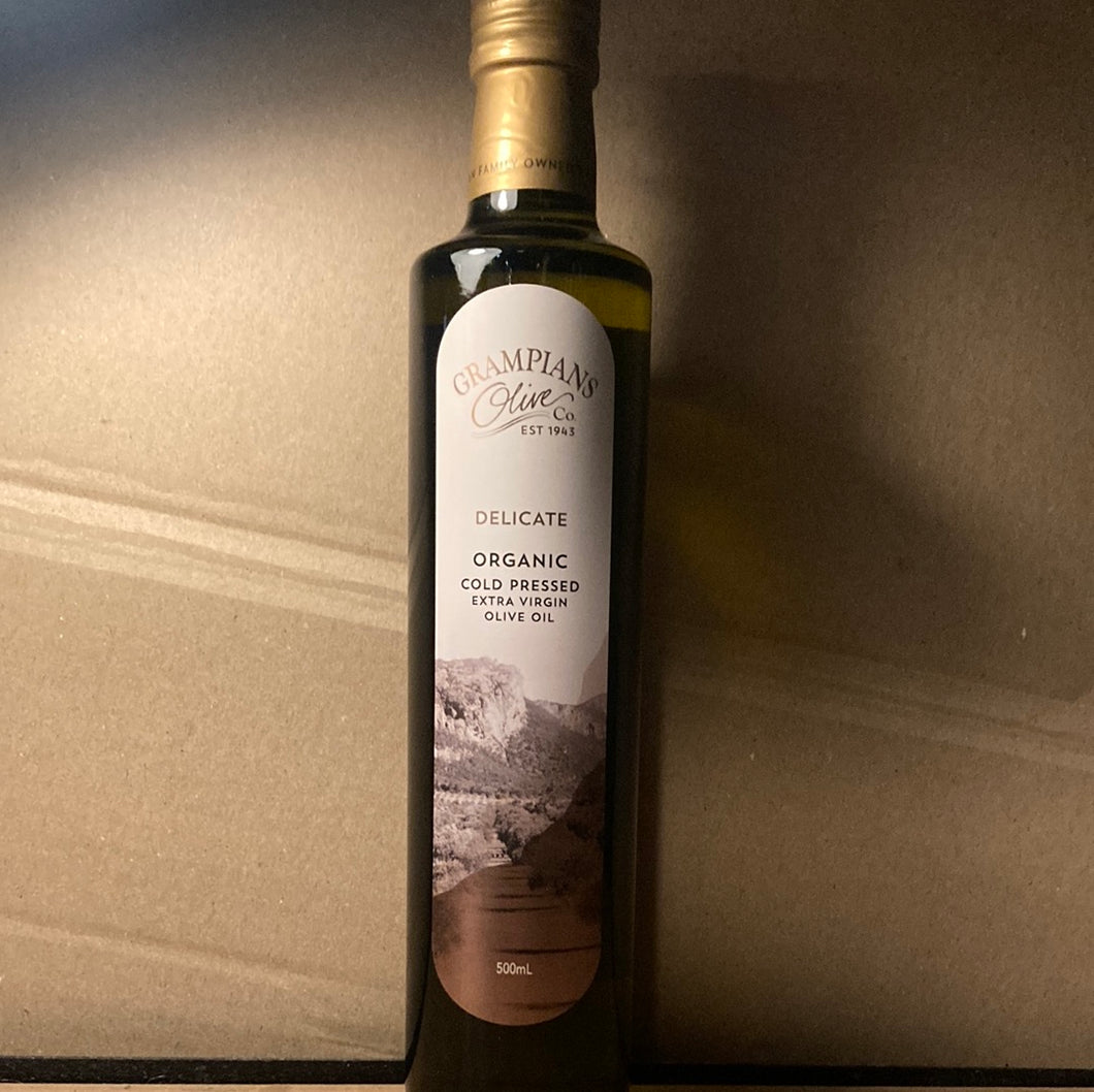 Grampians Olive Oil Extra Virgin Delicate 500ml
