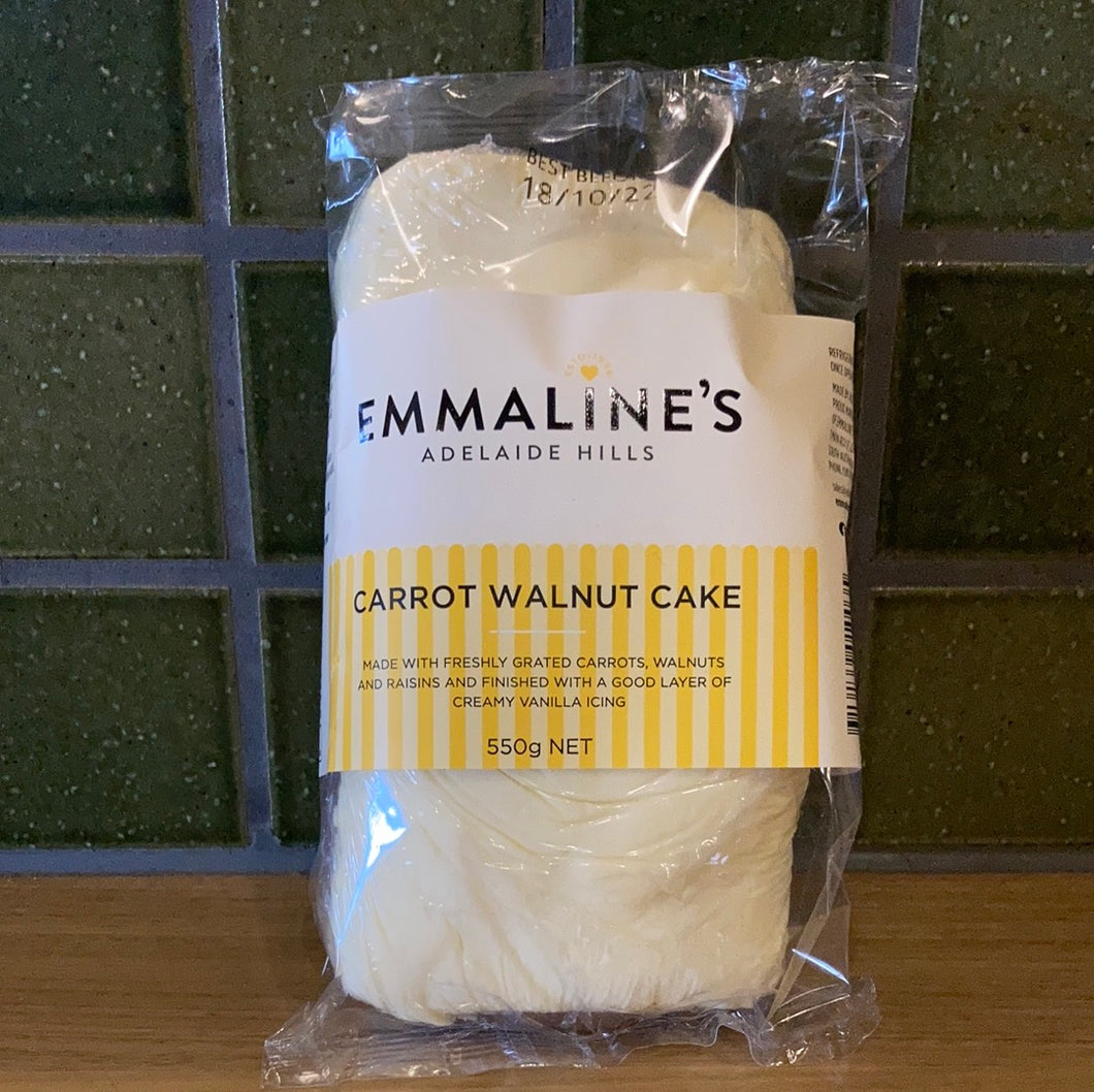 Emmaline's Adelaide Hills Carrot Walnut Cake 550g