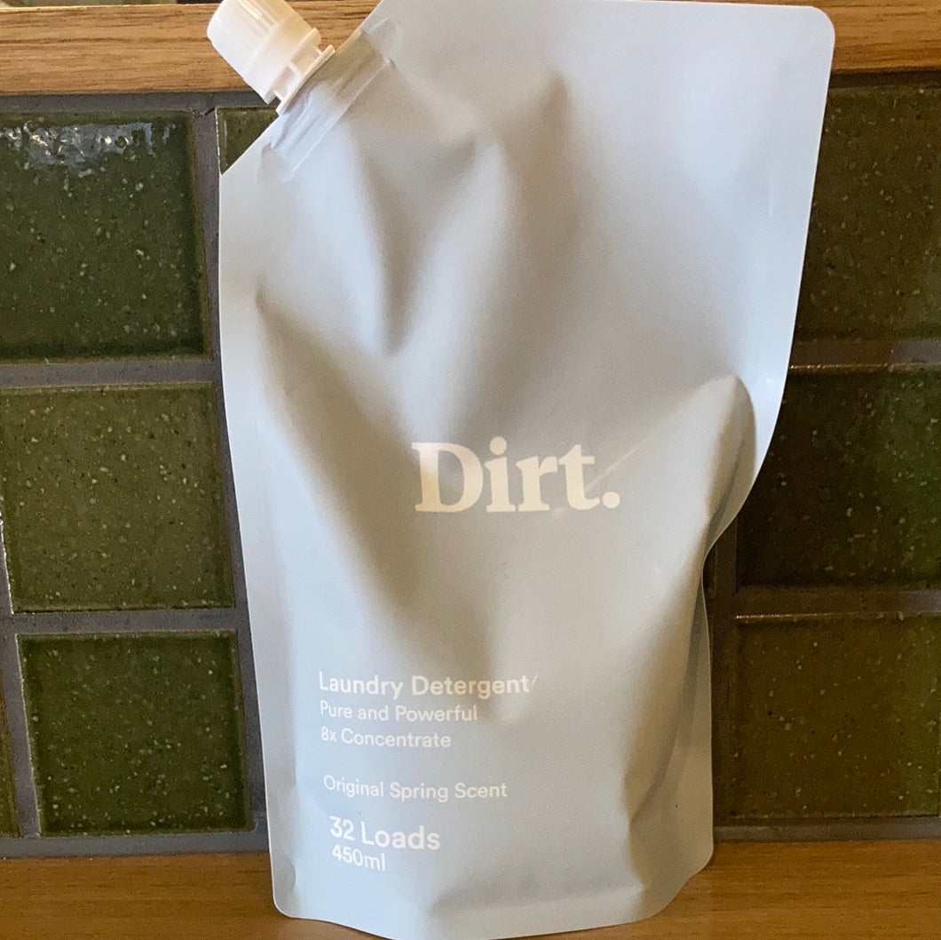 Dirt Laundry Detergent Refill Spring Scent 450ml
