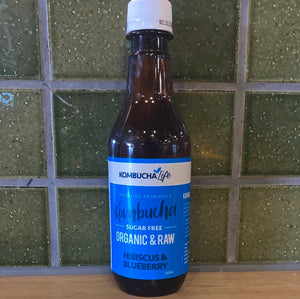 Kombucha Life Sugar Free Kombucha Hibiscus and Blueberry 350ml