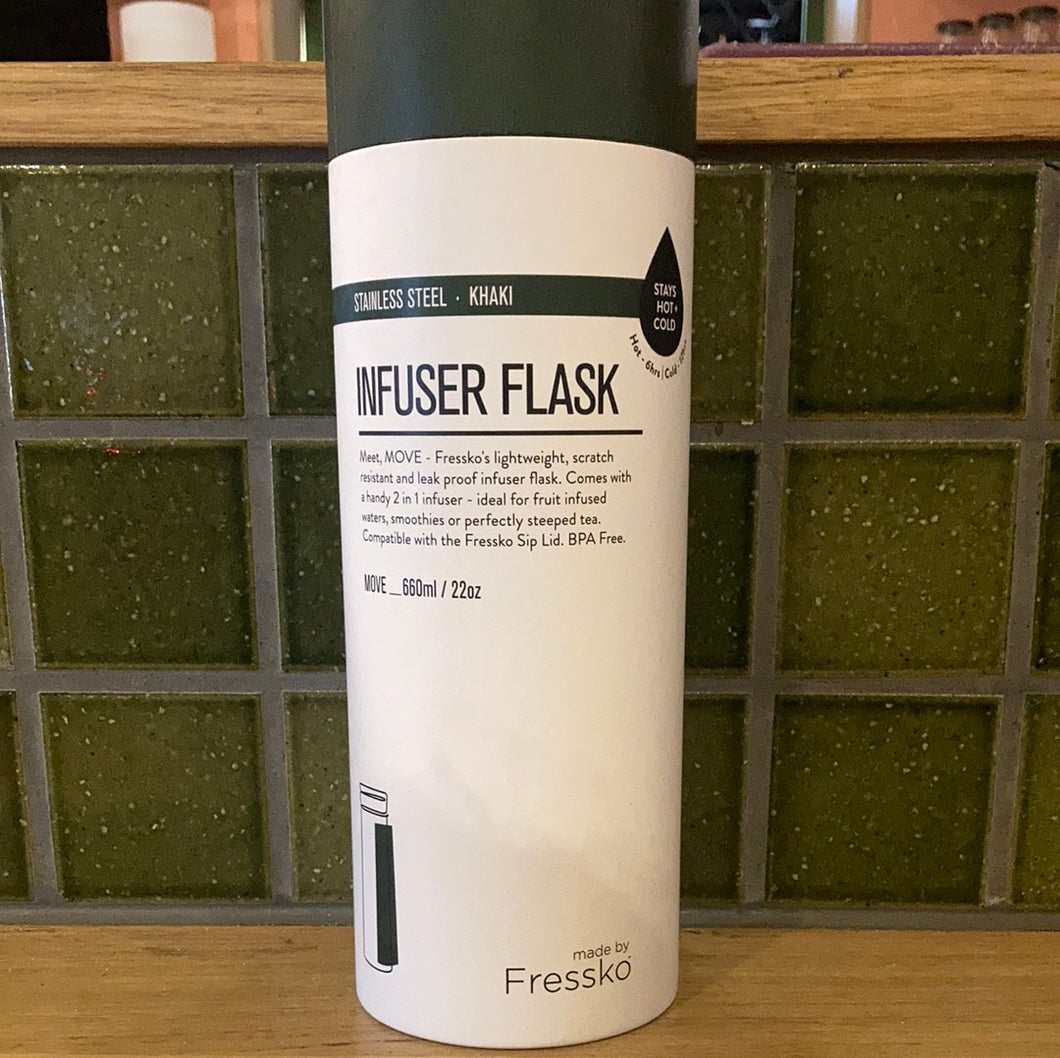 Fressko Move Infuser Flask Khaki 660ml