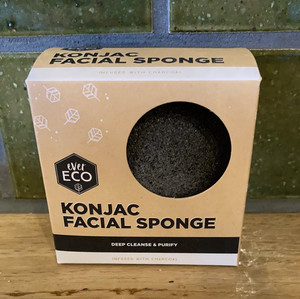 Ever Eco Konjac Facial Sponge Charcoal