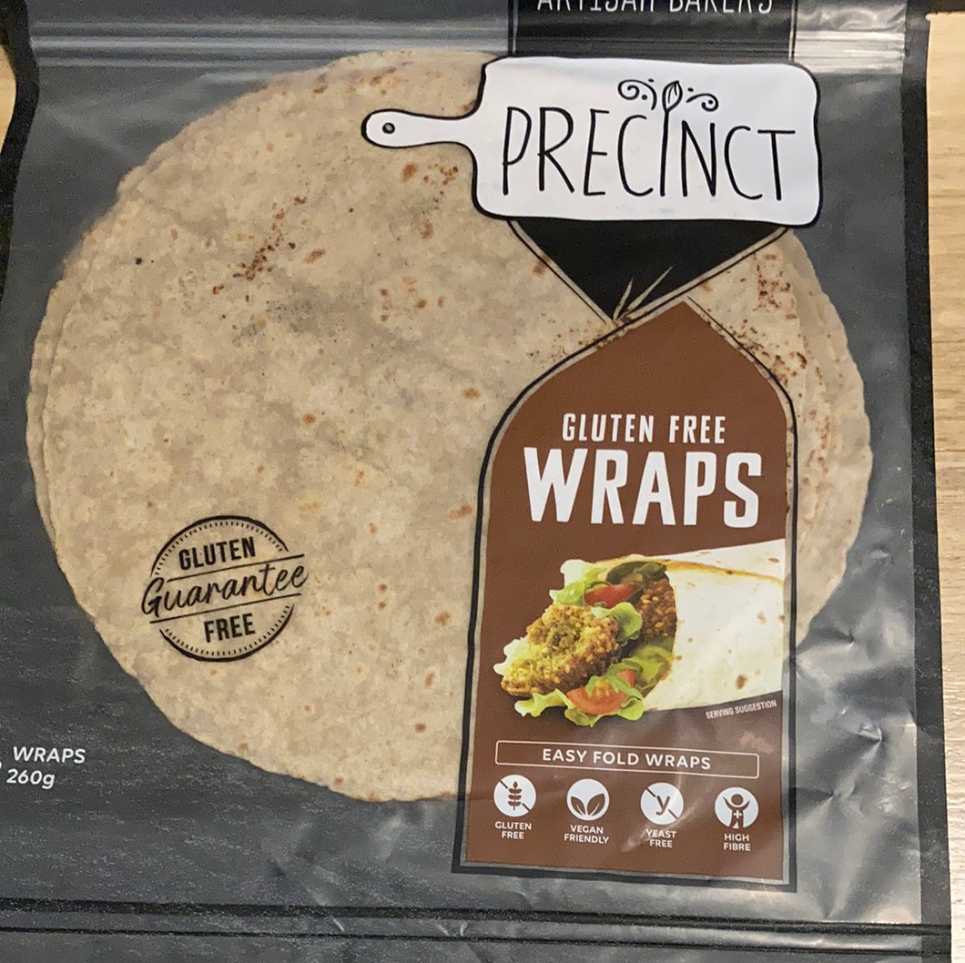 GF Precinct Gluten Free Wraps 260g