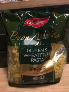 Buontempo Gluten & Wheat Free Pasta Spirals 600g