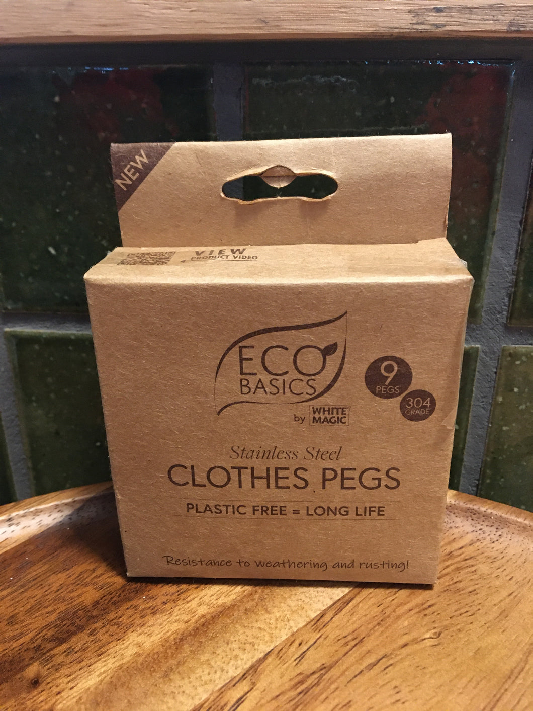 Eco Basics Clothes Pegs 9pk