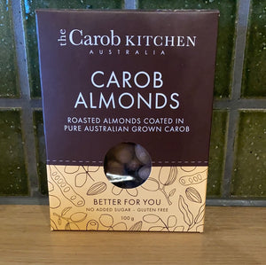 The Carob Kitchen Carob Coated Almonds 100g