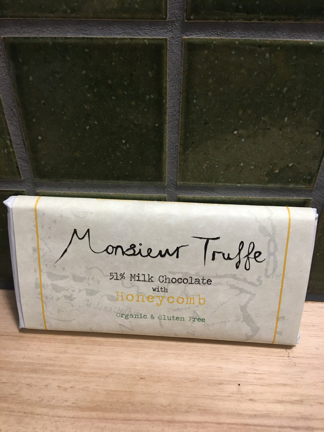 Monsieur Truffe Bar Milk 51% Honeycomb 100g