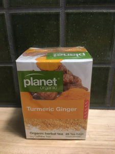 Planet Organic Turmeric Ginger 25's