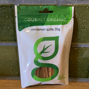 Gourmet Organic Herbs Cinnamon Quills 20g