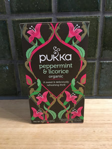 Pukka Tea 20pk Peppermint & Licorice
