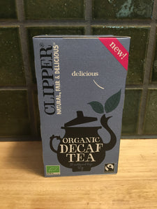 Clipper Organic Decaf Tea 20 Bags 50g