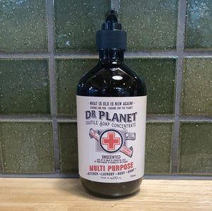 Dr Planet Castile Soap Concentrate Unscented 500g