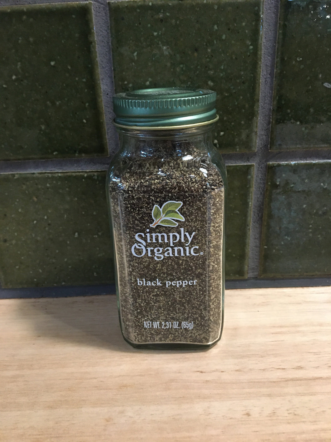 Simply Organic Black Pepper 65g