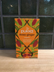 Pukka Tea 20pk Three Ginger
