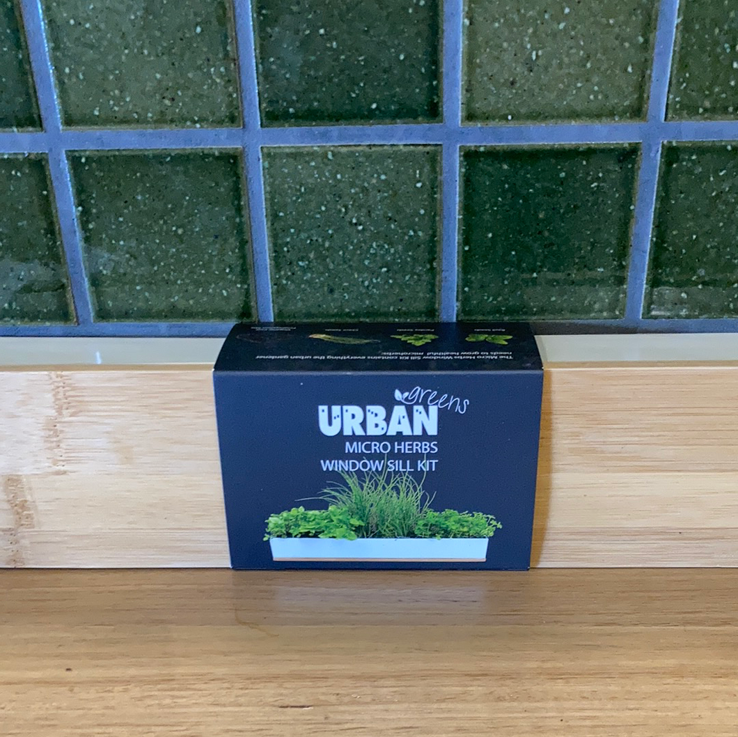 Urban Greens Microherbs Window Sill Kit