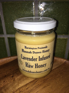 Moonah Dunes Raw Honey Lavender Infused 300g