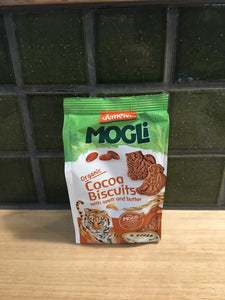 Mogli Cocoa Biscuits Spelt and Butter Organic 125g