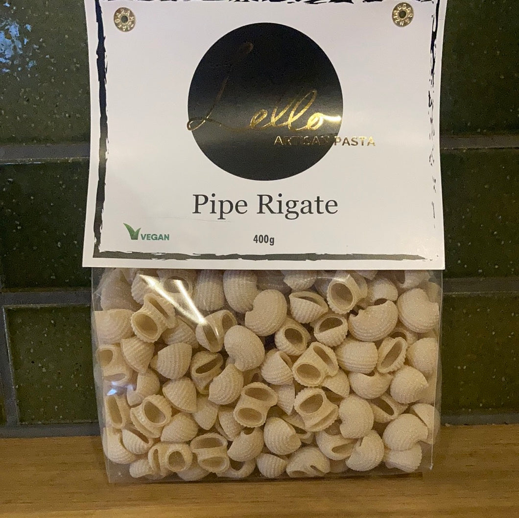 Lello Pasta Pipe Rigate 400g