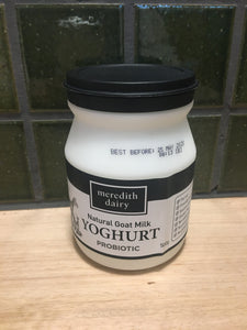 Meredith Dairy Goat Yoghurt Black Probiotic 500g