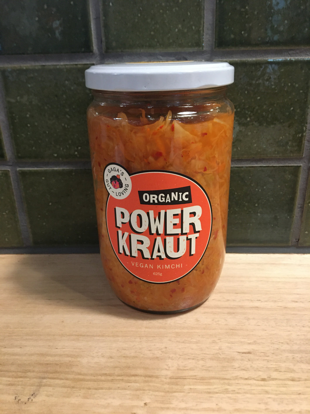 Gaga's Power Kraut Vegan Kimchi 625g