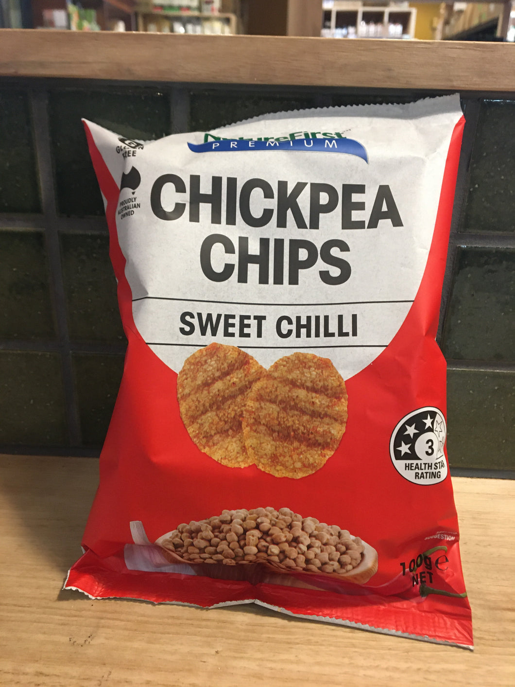 Natures First Chickpea Chips Sweet Chilli 100g