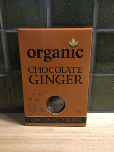 Organic Times Chocolate Ginger 150g