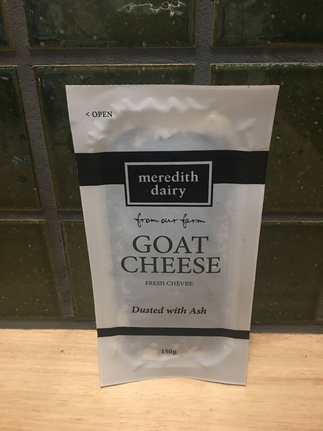 Meredith Dairy Chevre with Ash 150g