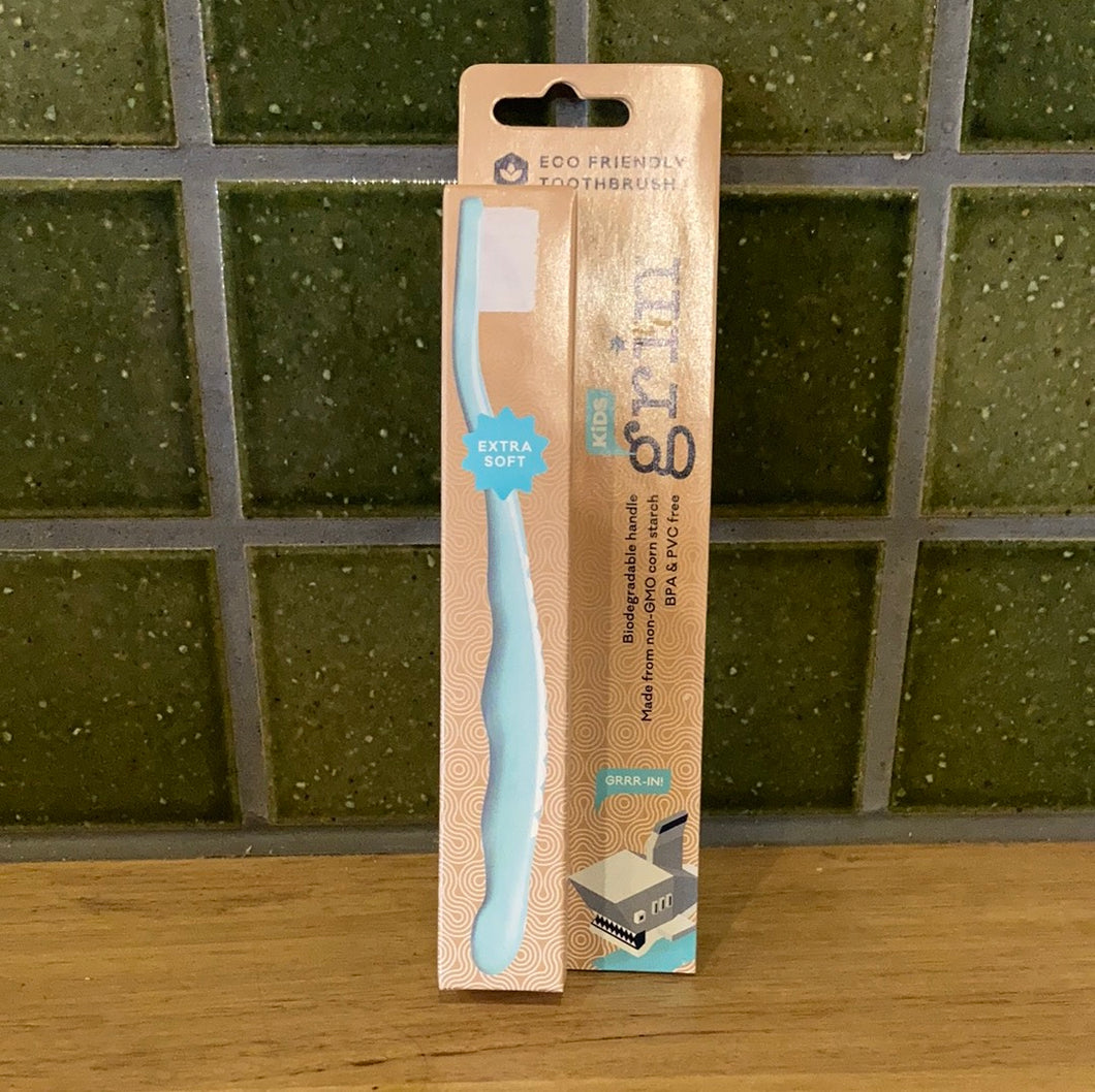 Grin Toothbrush Kids Extra Soft Blue