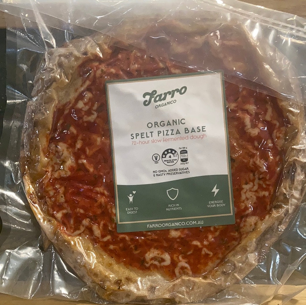 Farro Organic Spelt Pizza Base 352g