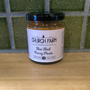 Church Farm Thai Red Curry Paste 180g